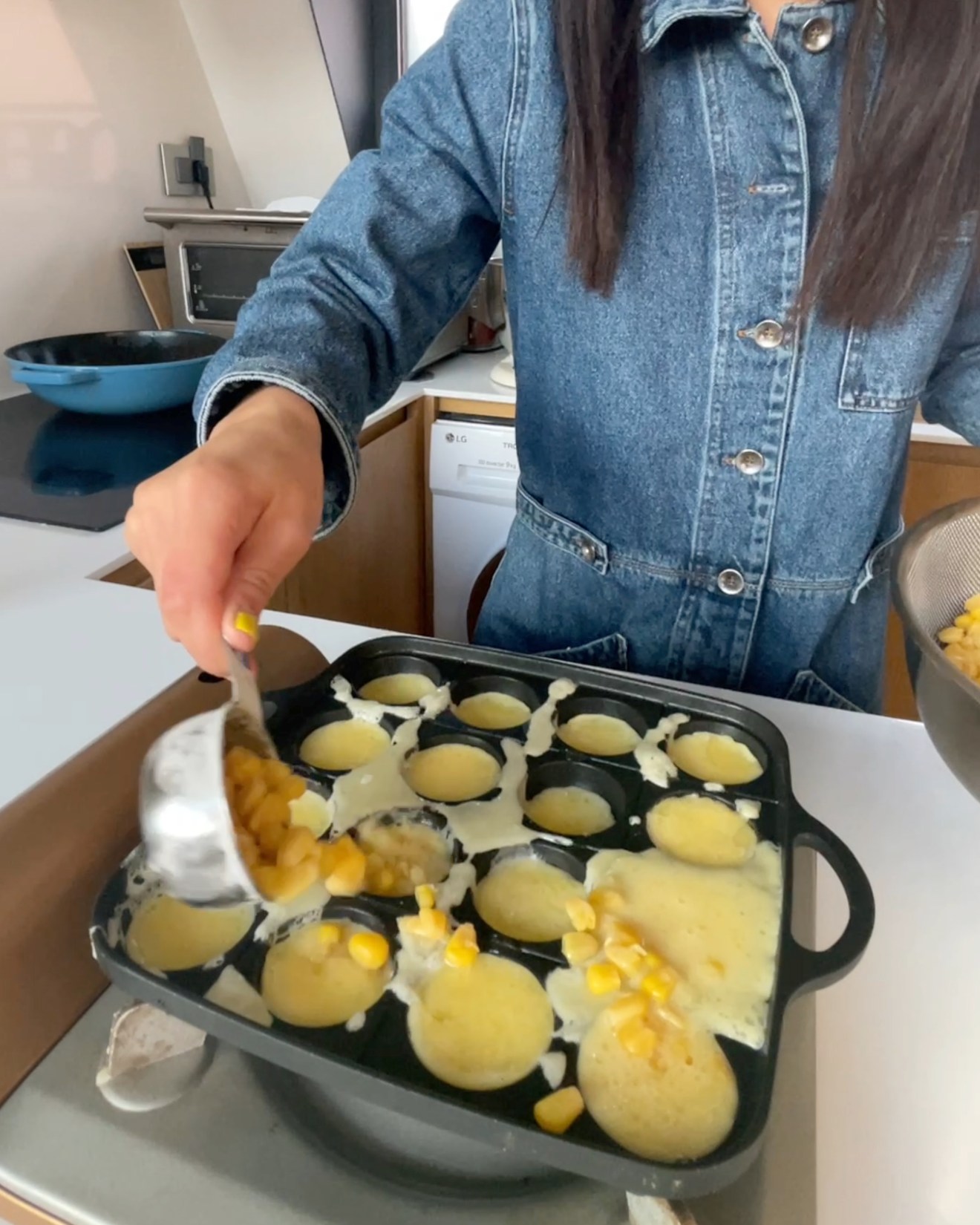 Korean Corn Cheese Balls Doobydobap